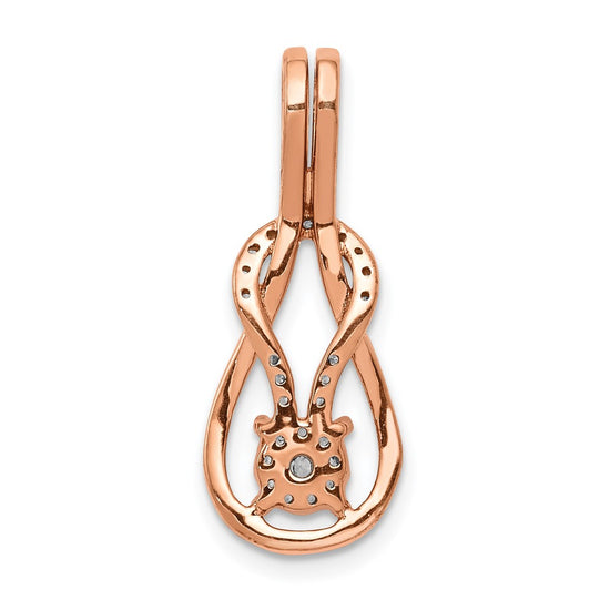 Diamond Knot Slide Pendants