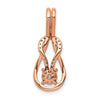Diamond Knot Slide Pendants