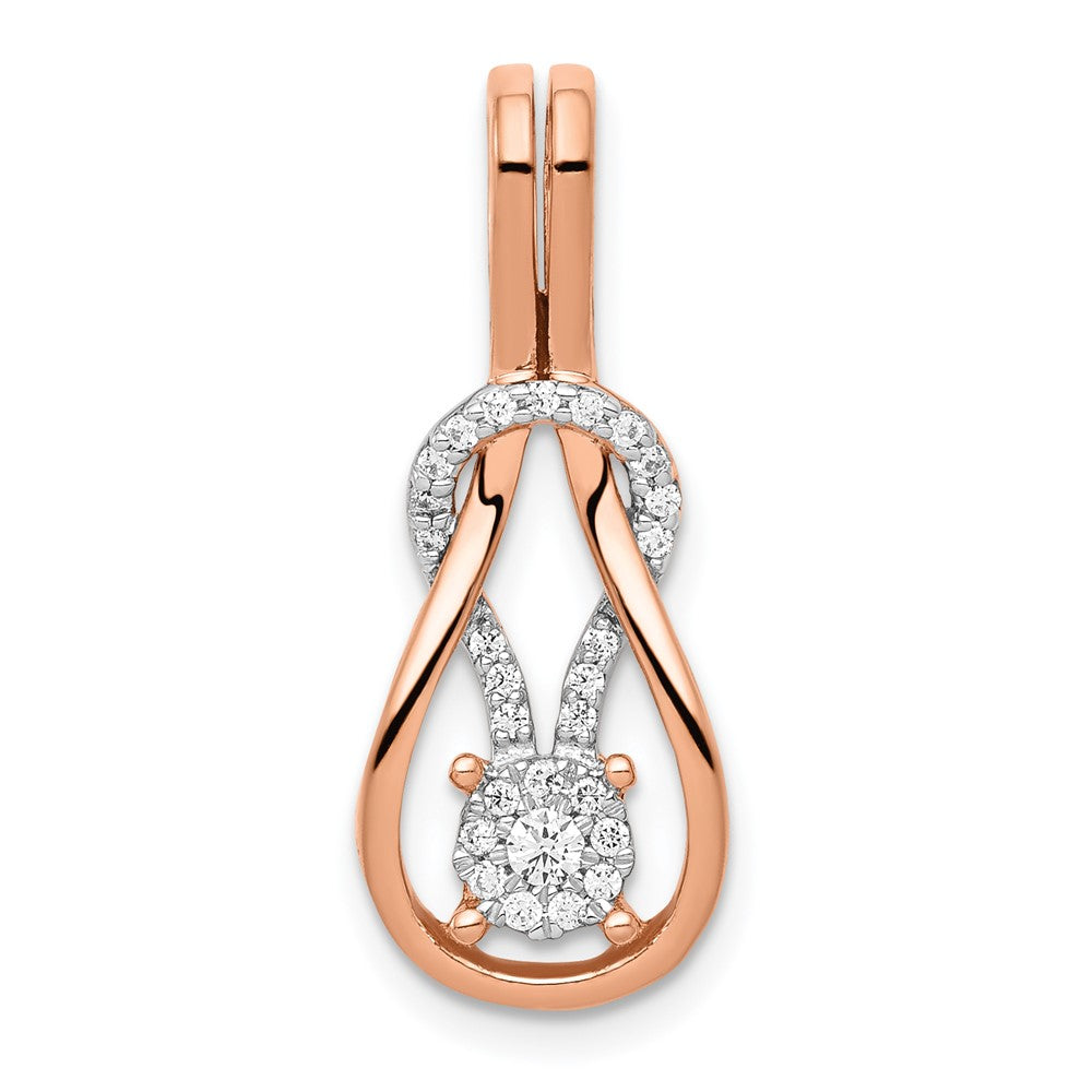 Diamond Knot Slide Pendants