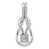 Diamond Knot Slide Pendants