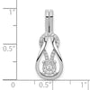 Diamond Knot Slide Pendants