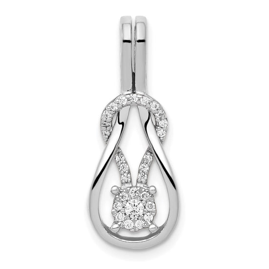 Diamond Knot Slide Pendants