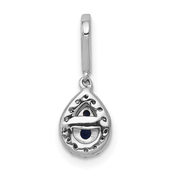 Diamond Teardrop Pendants