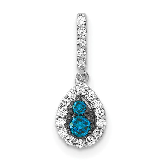 Diamond Teardrop Pendants