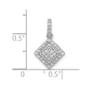 Diamond Cluster Pendants