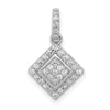 Diamond Cluster Pendants