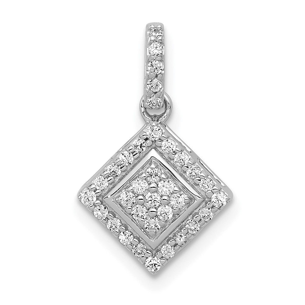 Diamond Cluster Pendants