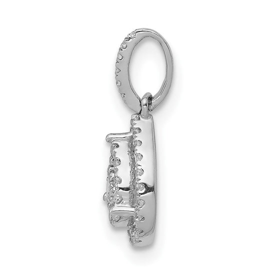 Diamond Teardrop Pendants