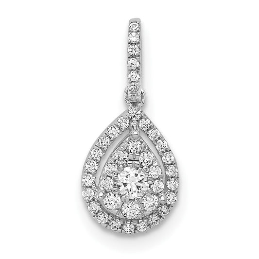 Diamond Teardrop Pendants