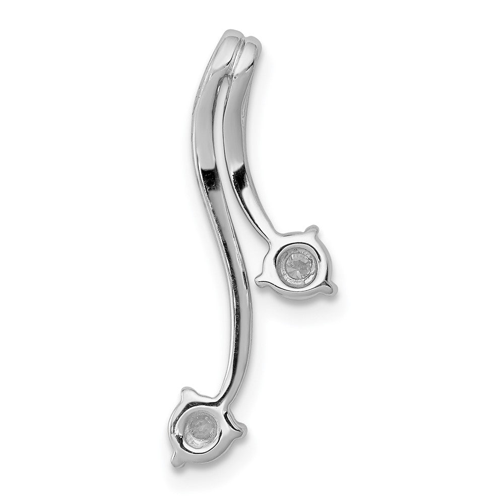 Diamond Double Curved Lines Chain Slides