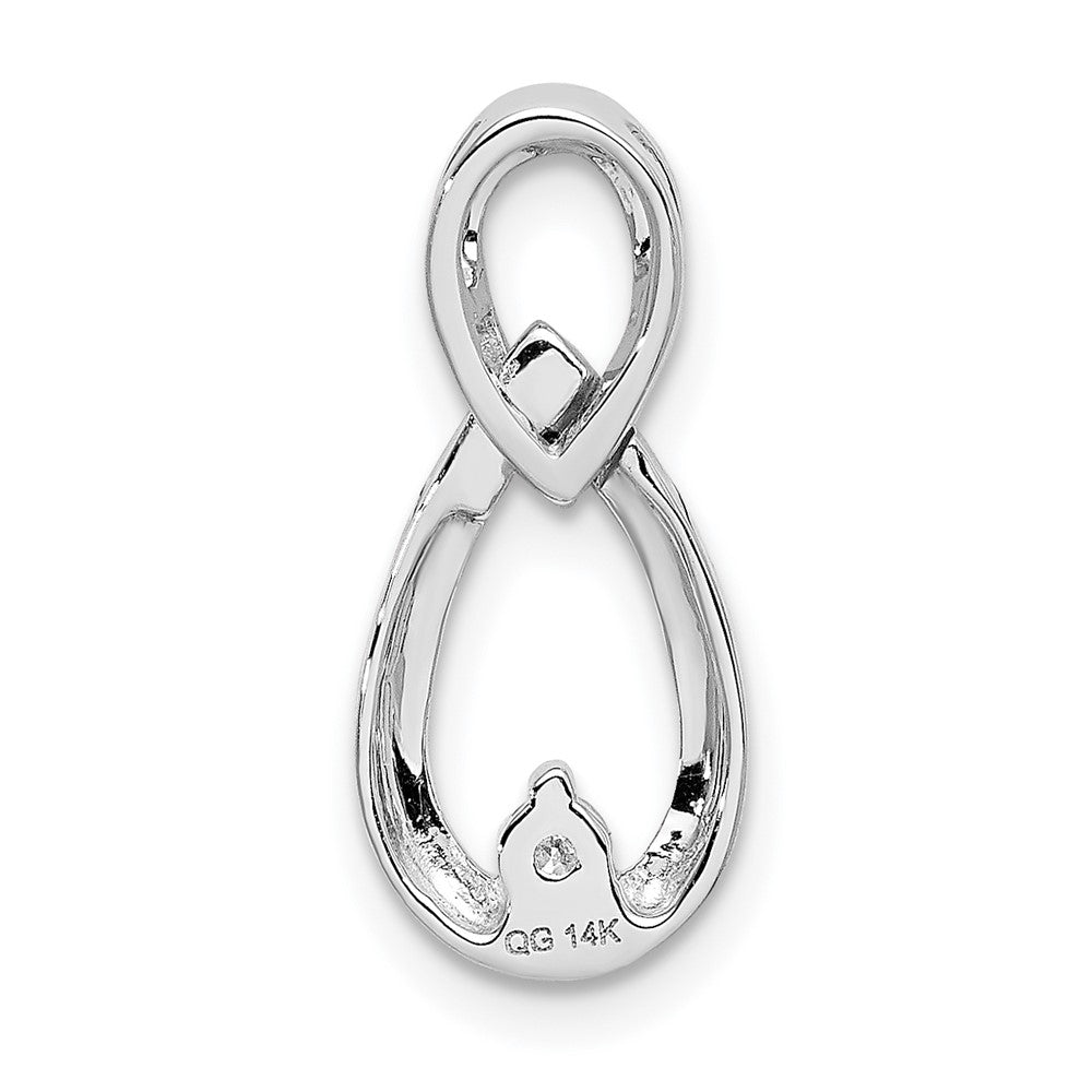 Diamond Teardrop Infinity Chain Slides