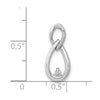 Diamond Teardrop Infinity Chain Slides