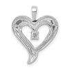Diamond Heart Pendants