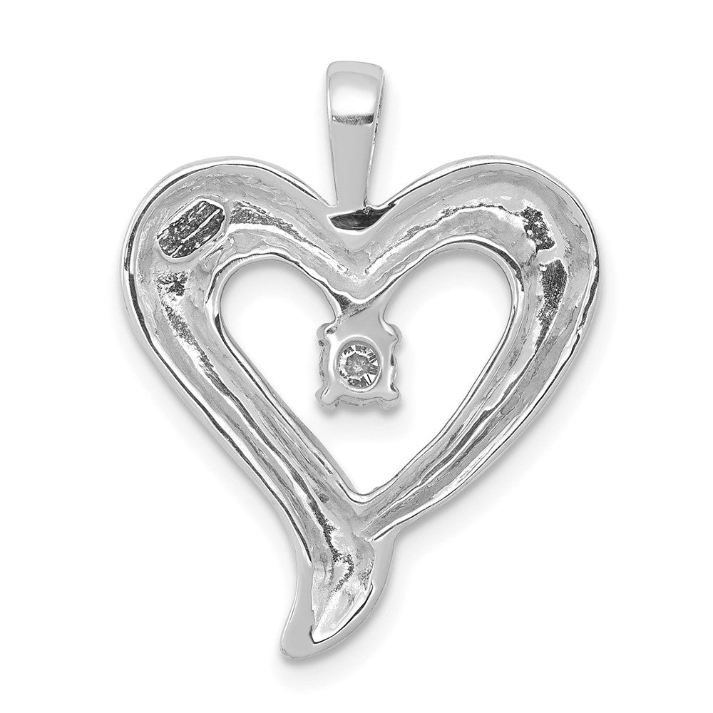 Diamond Heart Pendants
