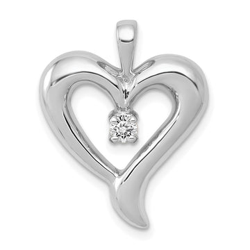 Diamond Heart Pendants