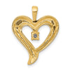 Diamond Heart Pendants