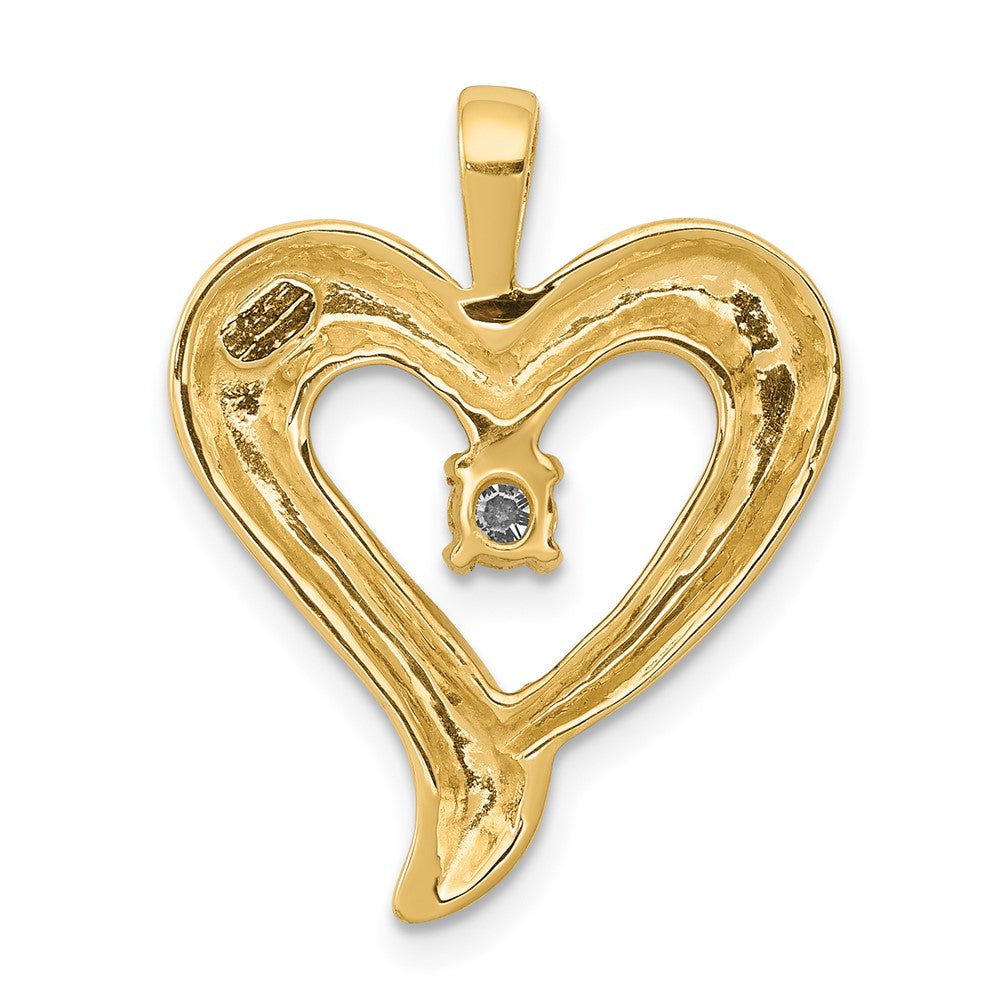 Diamond Heart Pendants
