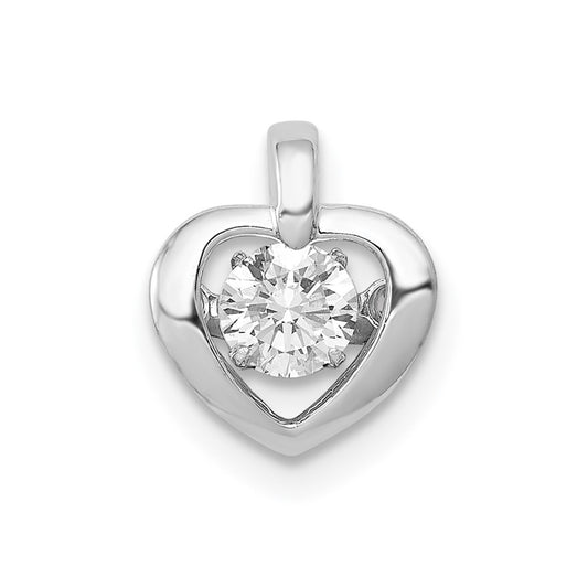 Vibrant Diamond Heart Pendants