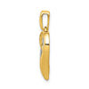 14k Two-tone 1/15 carat Diamond Heart Pendant