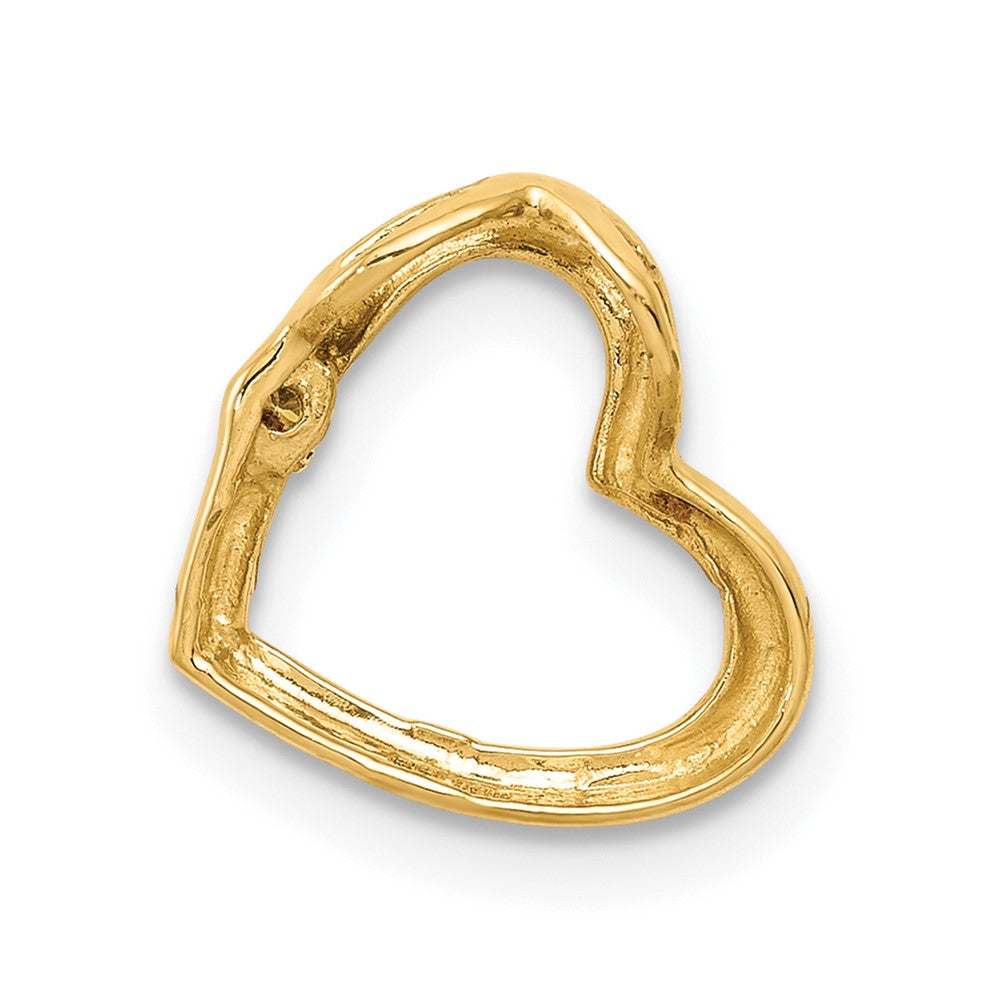 Diamond Heart Chain Slides