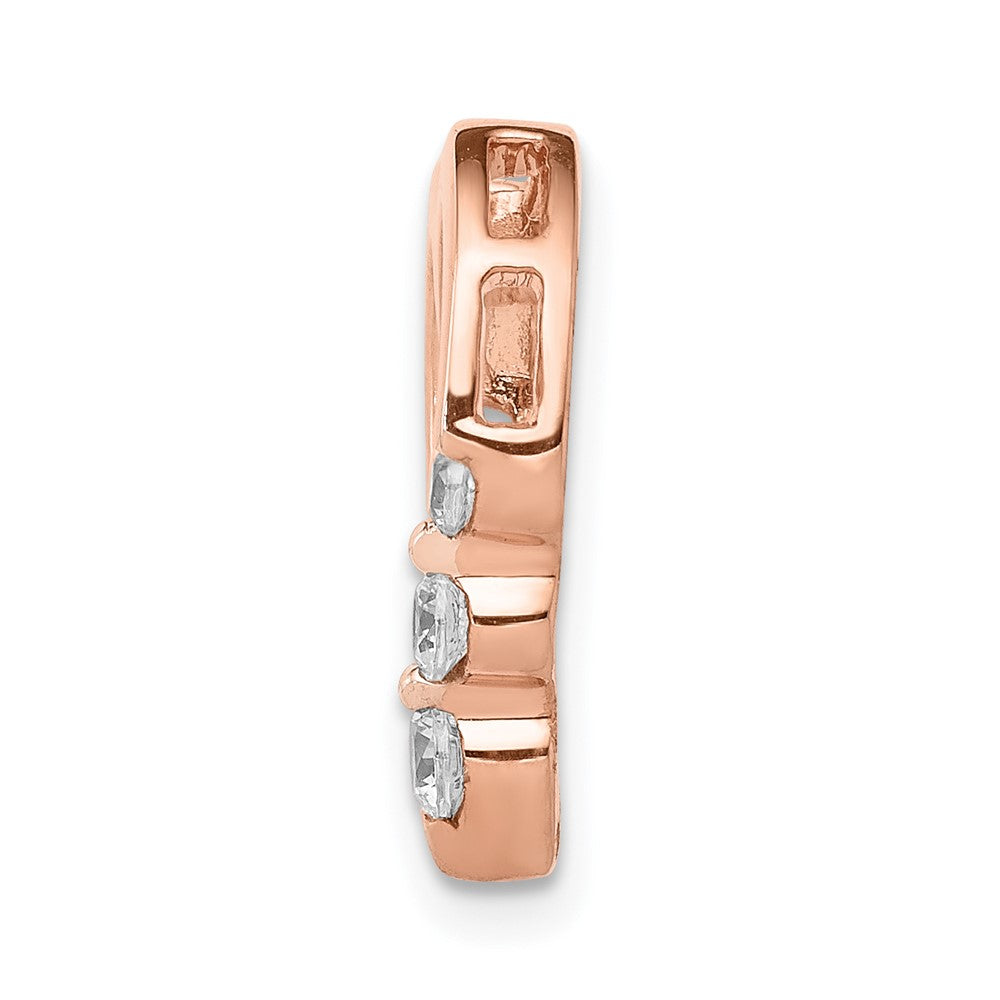 Diamond Heart Chain Slides