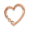 Diamond Heart Chain Slides