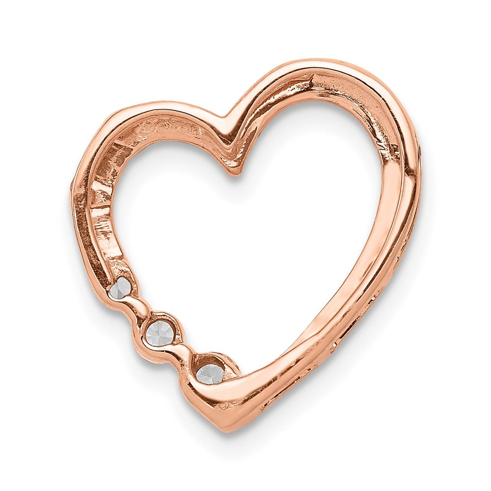 Diamond Heart Chain Slides