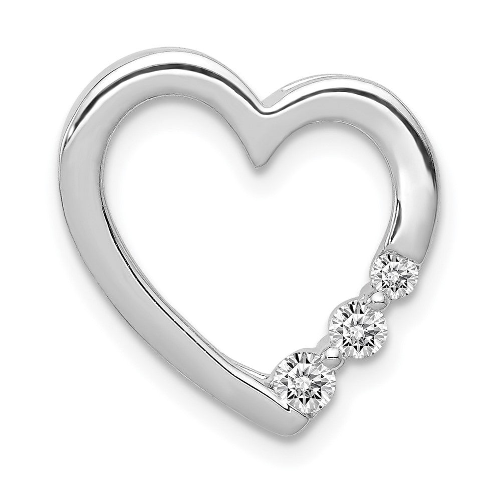 Diamond Heart Chain Slides