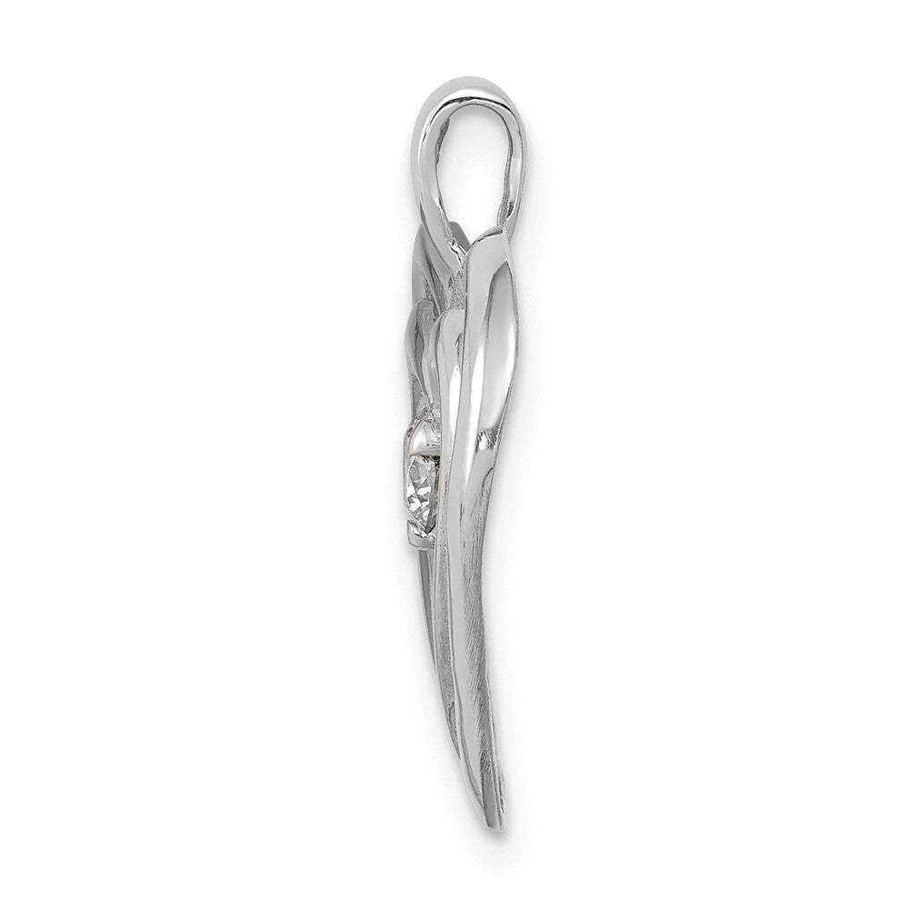 Diamond Double Heart Pendants