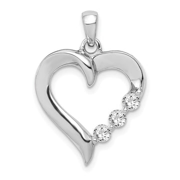 Diamond Heart Pendants