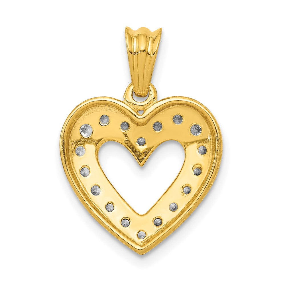 Diamond Heart Pendants