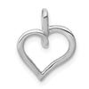 Diamond Heart Pendants
