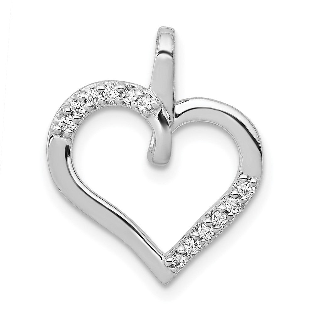 Diamond Heart Pendants
