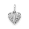 Diamond Heart Pendants