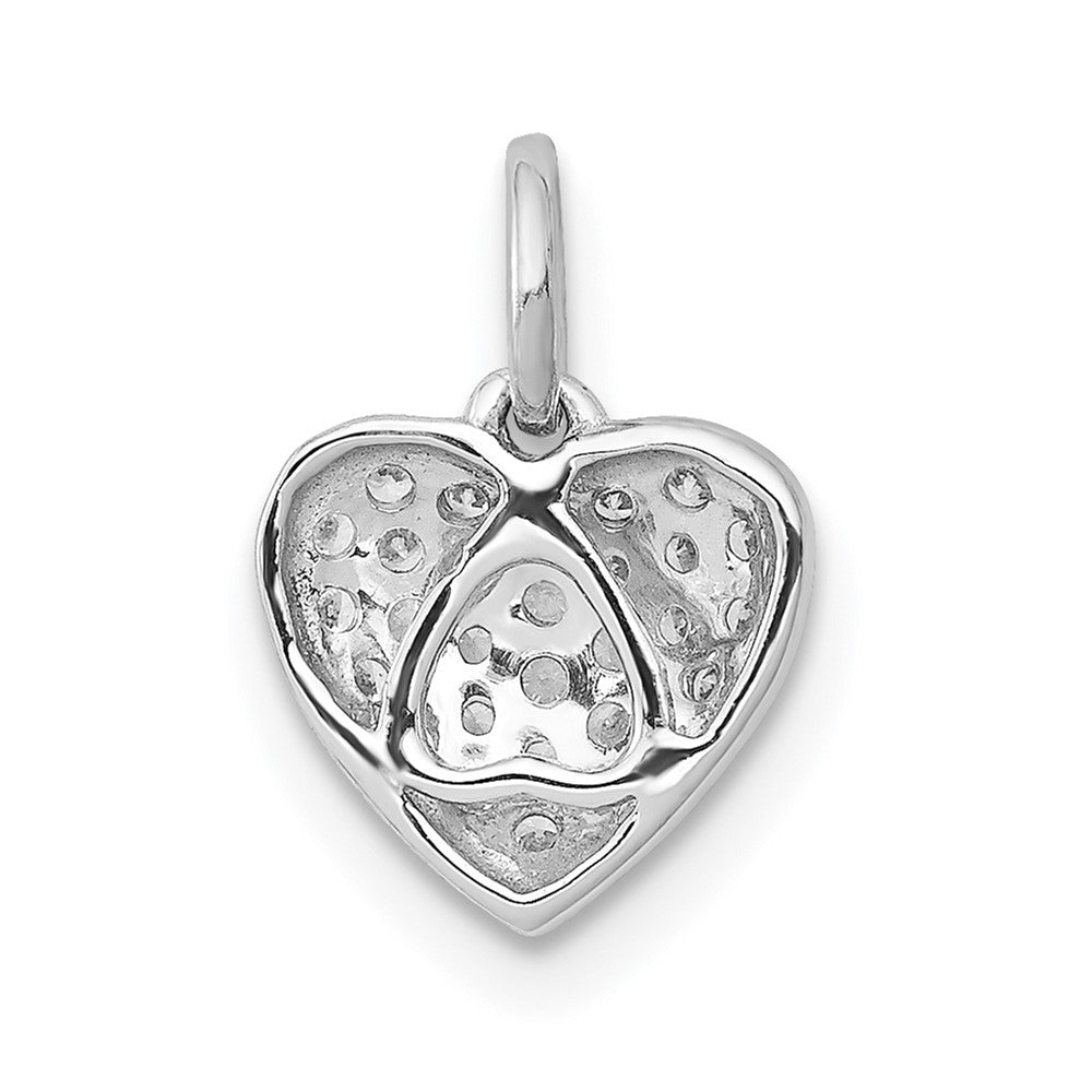 Diamond Heart Pendants