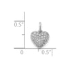 Diamond Heart Pendants