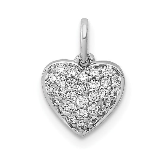 Diamond Heart Pendants