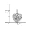 Diamond Heart Pendants