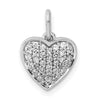 Diamond Heart Pendants