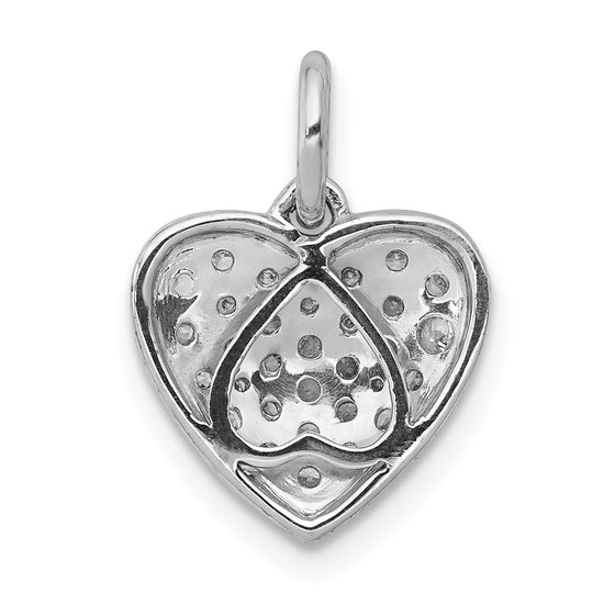 Diamond Heart Pendants