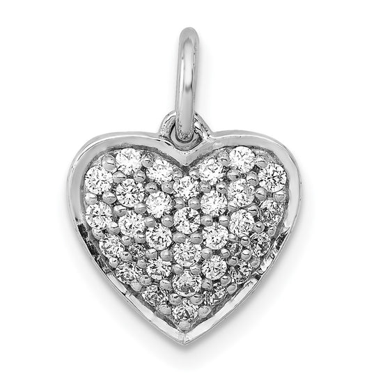 Diamond Heart Pendants