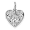Diamond Heart Pendants