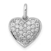 Diamond Heart Pendants