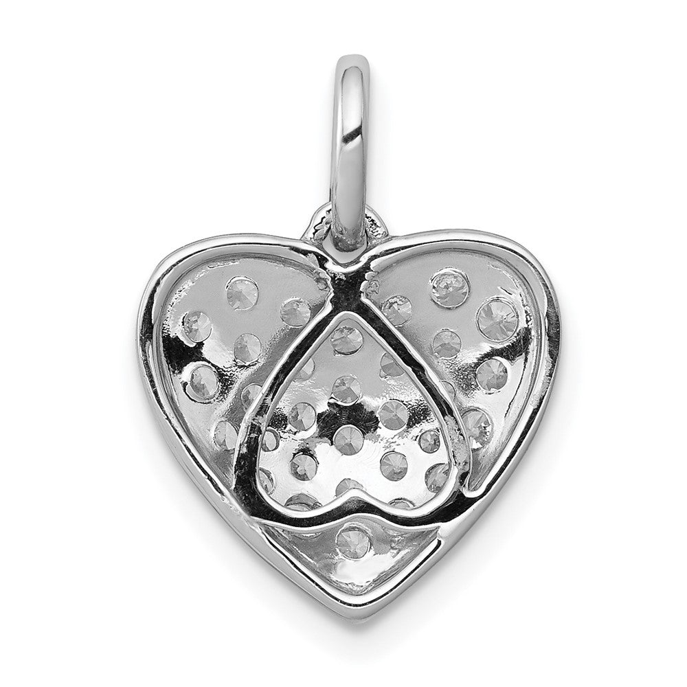 Diamond Heart Pendants