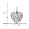 Diamond Heart Pendants