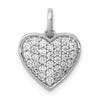 Diamond Heart Pendants