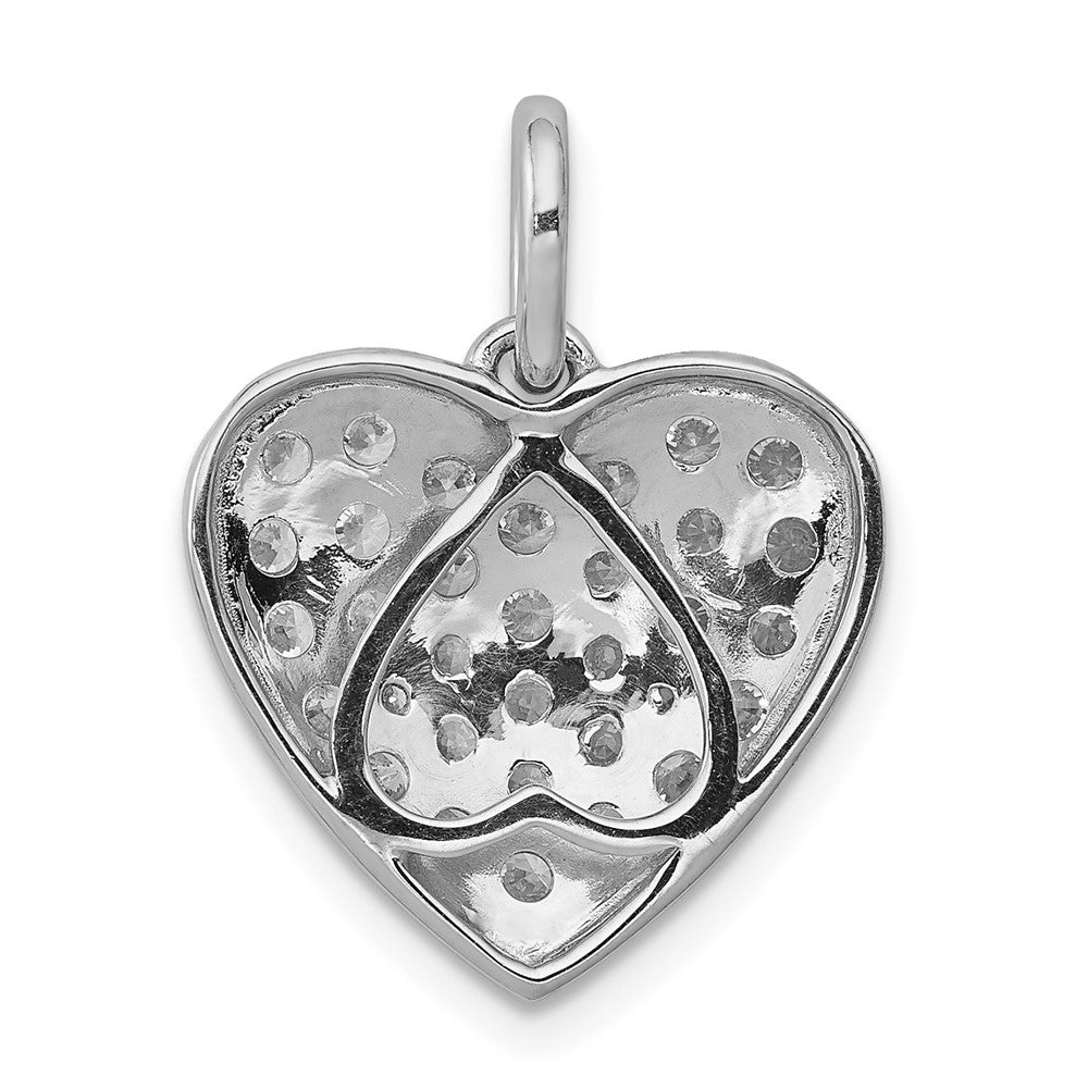 Diamond Heart Pendants