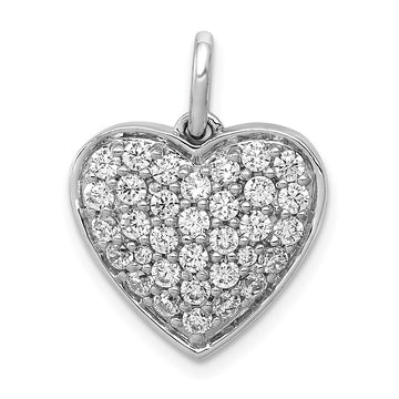 Diamond Heart Pendants