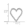 Diamond Heart Chain Slides