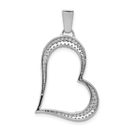 Diamond Heart Pendants
